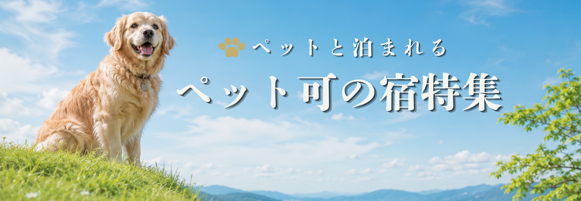ペット可の宿特集