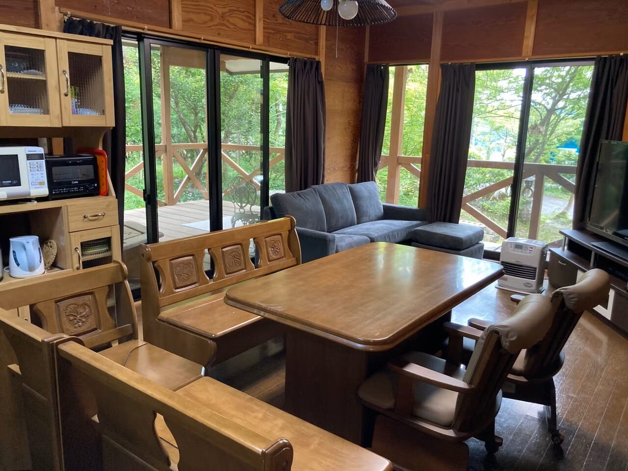 空ハウスのリビング