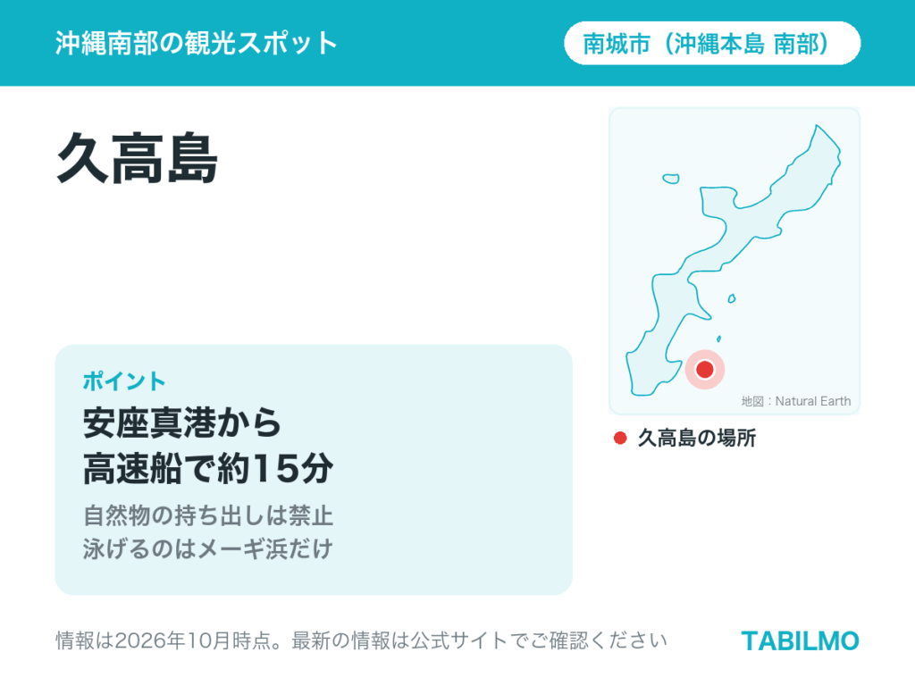 久高島への船と島のルール(沖縄本島南部・南城市)